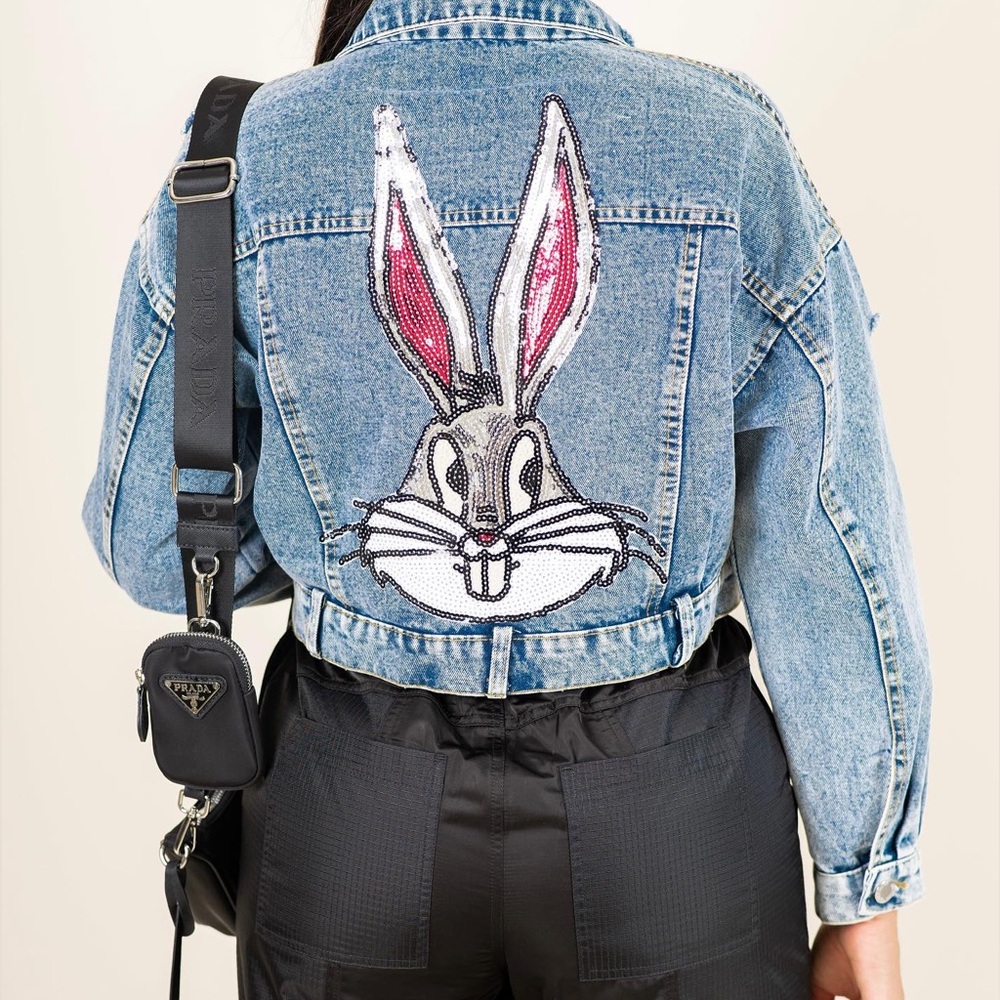 Bugs Bunny Customized Jean Jacket